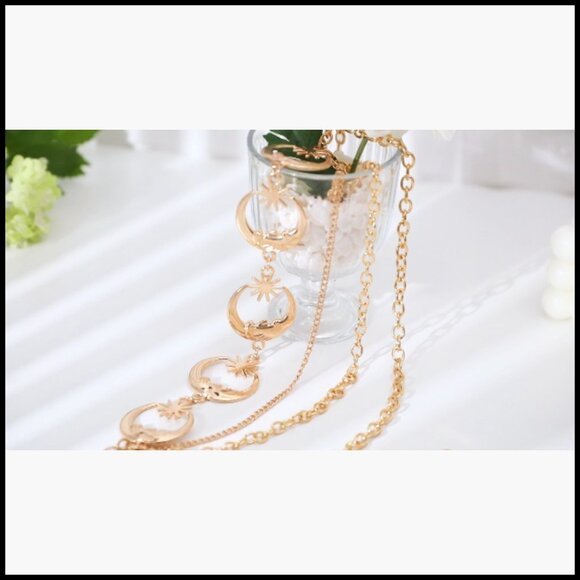 Metal Waist Chain Belt Multilayer Adjustable Alloy Fashion Belt main image 6